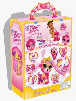 Dukker & Bamser-ScruffALuvs Scruff-A-Luvs Bamse Sew Surprise, Lyserød