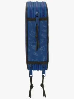 Kreativt Legetøj-DisneyDraktranaren Sådan Træner Du Din Drage  Fyldt Penalhus med 3 Rum 37 Dele, Blå