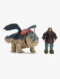 Legetøjsfigurer-DisneyDraktranaren Sådan Træner Du Din Drage Viking & Drage Gronckle & Fishlegs Legesæt