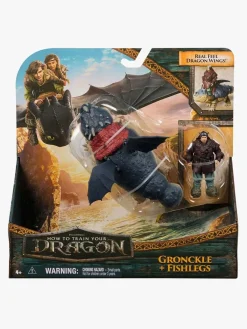 Legetøjsfigurer-DisneyDraktranaren Sådan Træner Du Din Drage Viking & Drage Gronckle & Fishlegs Legesæt