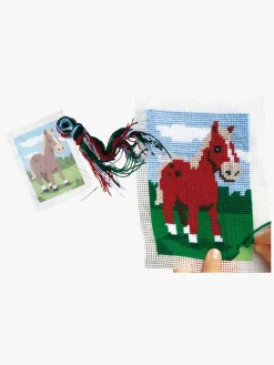 Kreativt Legetøj-SES Broderi Kreasæt Hest