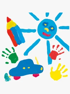 Kreativt Legetøj-SES Creative Fingermaling 4 Farver