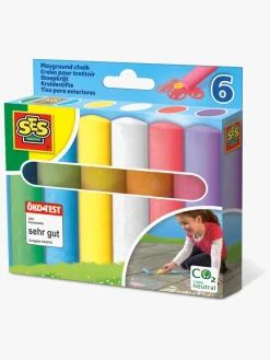 Kreativt Legetøj-SES Creative Gadekridt 6-pak