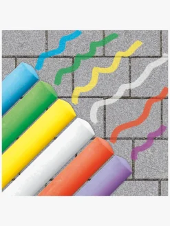 Kreativt Legetøj-SES Creative Gadekridt 6-pak