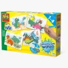 Kreativt Legetøj-SES Creative Malesæt Første Mal med Vand, Dinosaur