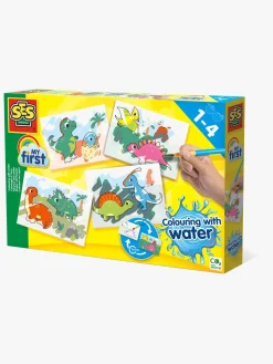 Kreativt Legetøj-SES Creative Malesæt Første Mal med Vand, Dinosaur