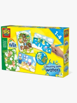 Kreativt Legetøj-SES Creative Malesæt Første Mal med Vand Dyr
