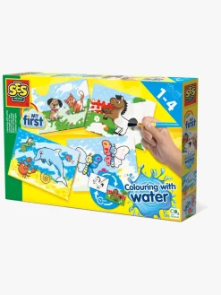 Kreativt Legetøj-SES Creative Malesæt Første Mal med Vand Flerfarvet