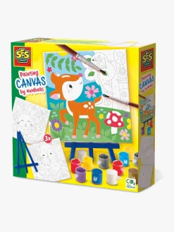 Kreativt Legetøj-SES Creative Malesæt Mal Efter Tal Skovdyr