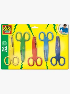 Kreativt Legetøj-SES Creative Mønstersakse 5-pak