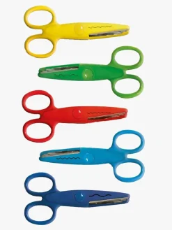 Kreativt Legetøj-SES Creative Mønstersakse 5-pak