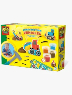 Kreativt Legetøj-SES Creative Modellervoks Entreprenørkøretøjer