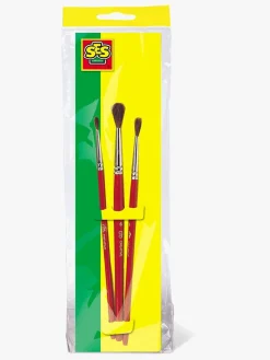 Kreativt Legetøj-SES Creative Pensler 3-pak