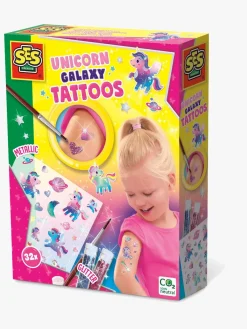 Kreativt Legetøj-SES Creative Tatoveringer Enhjørning