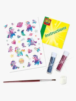 Kreativt Legetøj-SES Creative Tatoveringer Enhjørning