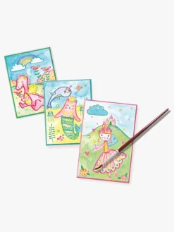 Kreativt Legetøj-SES Kreasæt Aqualine Glitterkort