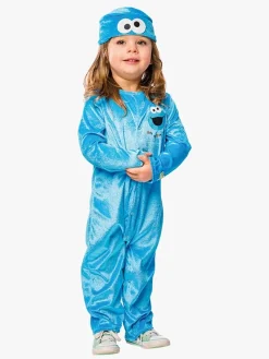 Kostumer & Udklædning-SesameStreet Sesame Street Kostume Cookie Monster