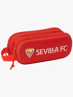 Kreativt Legetøj-SevillaFC Sevilla FC 3D Dobbelt Penalhus, Rød