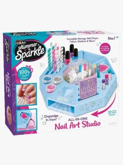 Kreativt Legetøj-ShimmerNSparkle Shimmer 'N Sparkle Alt-i-et Neglesalon