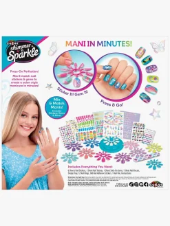 Kreativt Legetøj-ShimmerNSparkle Shimmer n' Sparkle Trendy tips Neglesæt Expressions