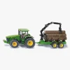 Legetøjsbiler & -Fartøjer-SIKU Skovtrailer John Deere 1:50