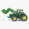 Legetøjsbiler & -Fartøjer-SIKU Traktor John Deere Frontlæsser 1:50