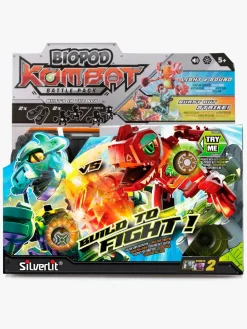 Legetøjsfigurer-Silverlit Biopod Legesæt Kombat Battle Style B 2-pak Flerfarvet