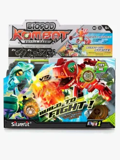 Legetøjsfigurer-Silverlit Biopod Legesæt Kombat Battle Style A 2-pak Flerfarvet