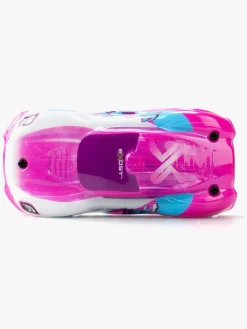 Fjernstyret-Silverlit Exost Fjernstyret Bil Star Light 1:34 Lyserød/Hvid