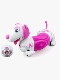 Interaktivt Legetøj-Silverlit Interaktiv Hund Dash D, Pink