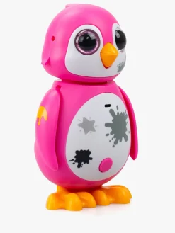 Interaktivt Legetøj-Silverlit  Mini Interaktiv Pingvin, Pink Lyserød