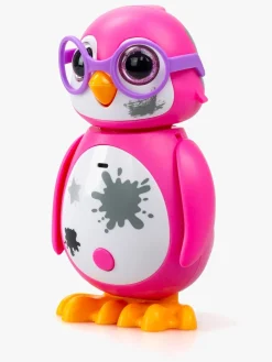 Interaktivt Legetøj-Silverlit  Mini Interaktiv Pingvin, Pink Lyserød