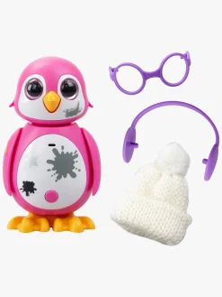 Interaktivt Legetøj-Silverlit  Mini Interaktiv Pingvin, Pink Lyserød