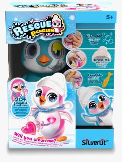 Interaktivt Legetøj-Silverlit Rescue Interaktiv Pingvin, Blå Blå