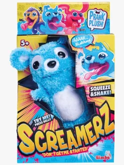 Interaktivt Legetøj-SimbaToys Simba Toys ScreamerZ Bamse Bjørn 30 cm Blå