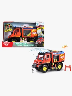 Elbiler & -Køretøjer|Legetøjsbiler & -Fartøjer-DickieToys Simba-Dickie Unimog U530 Brandvæsensæt