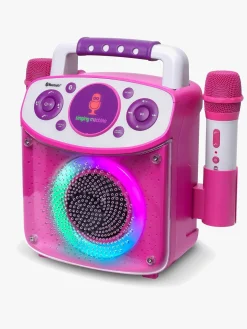 Elektronik & Media-SingingMachine Singing Machine Karaokemaskine Mini Sparkle, Pink
