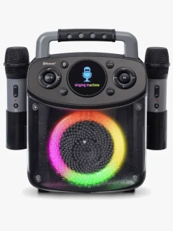 Elektronik & Media-SingingMachine Singing Machine Karaokemaskine Mini Sparkle, Sort