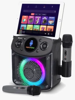 Elektronik & Media-SingingMachine Singing Machine Karaokemaskine Mini Sparkle, Sort