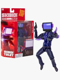 Legetøjsfigurer-SKIBIDI TOILET Figurer Deluxe 15 cm, Blandet