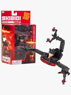 Legetøjsfigurer-SKIBIDI TOILET Figurer Deluxe 15 cm, Blandet