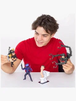 Legetøjsfigurer-SKIBIDI TOILET Figurer Deluxe 15 cm, Blandet