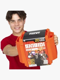 Legetøjsfigurer-SKIBIDI TOILET Giant Mystery Surprise Box Samlerobjekt