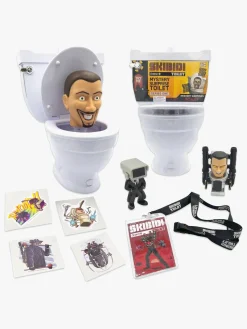 Legetøjsfigurer-SKIBIDI TOILET Mystery Surprise Toilet Legesæt