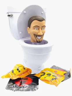 Legetøjsfigurer-SKIBIDI TOILET Mystery Surprise Toilet Legesæt