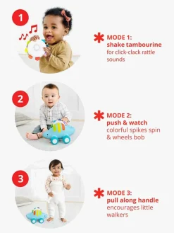 Babylegetøj-SkipHop Skip Hop Explore & More Træklegetøj Dinosaur