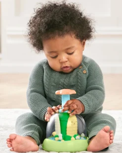 Babylegetøj-SkipHop Skip Hop Farmstand Aktivitetslegetøj Push & Spin