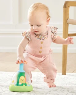 Babylegetøj-SkipHop Skip Hop Farmstand Aktivitetslegetøj Push & Spin