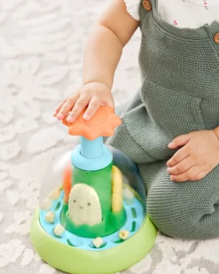 Babylegetøj-SkipHop Skip Hop Farmstand Aktivitetslegetøj Push & Spin