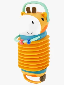 Babylegetøj-SkipHop Skip Hop Jungle Beats Harmonika Aktivitetslegetøj Giraf Orange/Flerfarvet